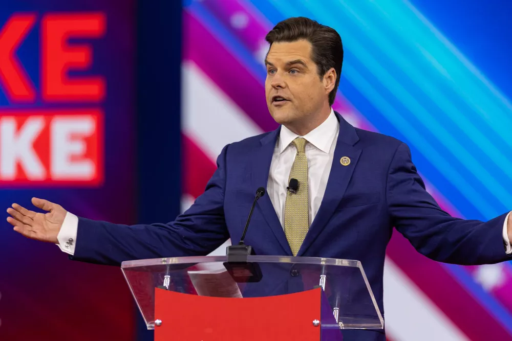 Ex-Florida congressman Matt Gaetz accused of sex trafficking in new civil lawsuit