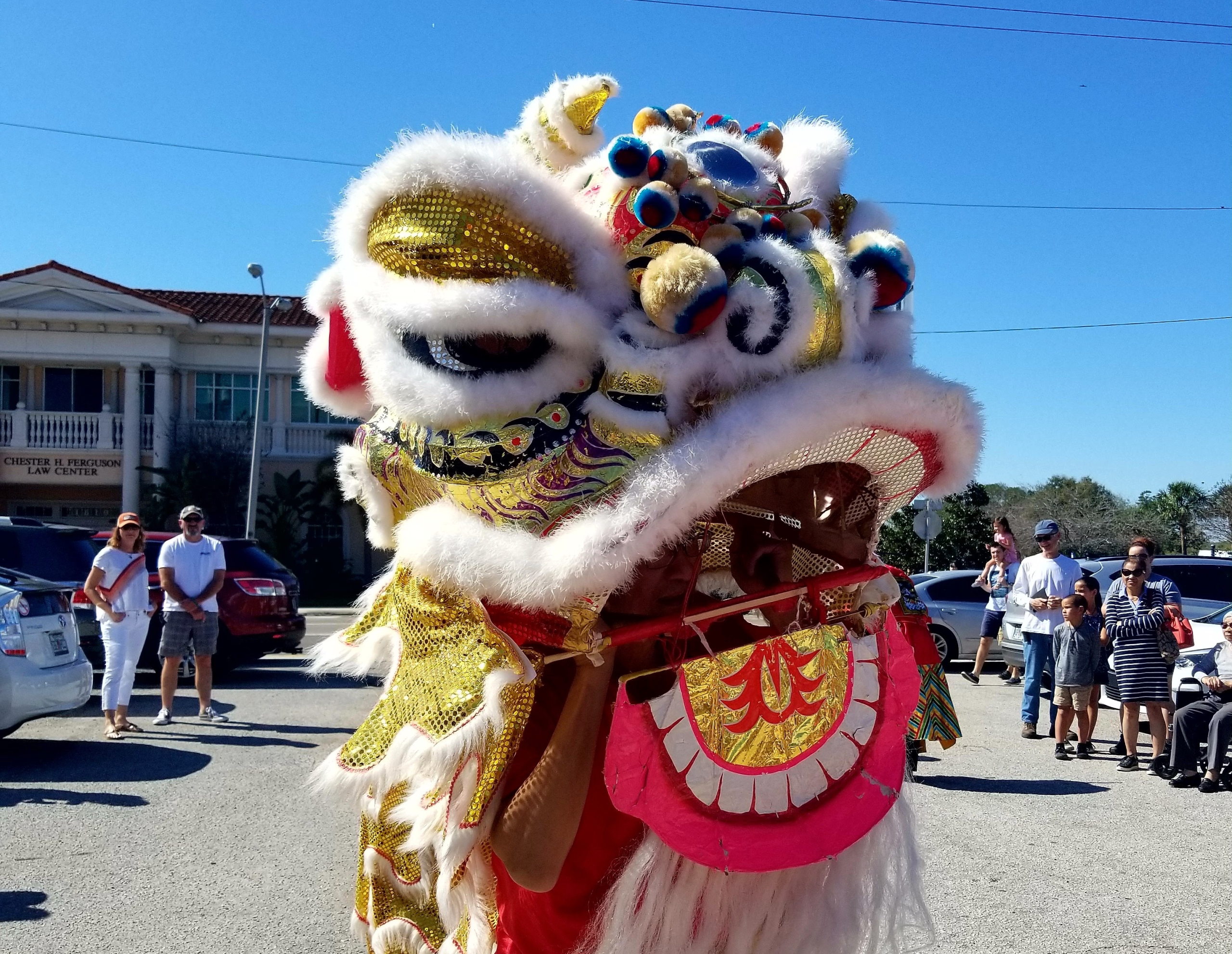 Tampa artist is collecting funds to save Café Hey’s endangered lion dance