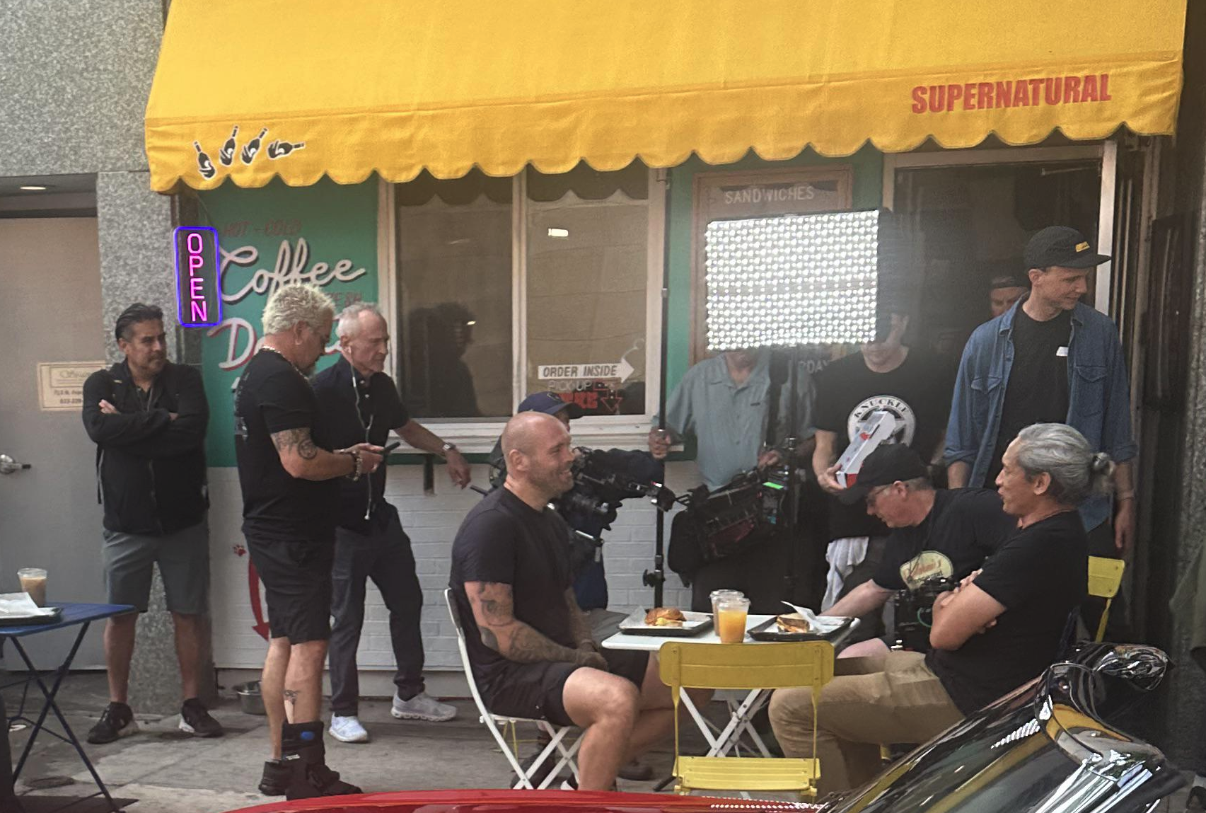 Guy Fieri, Mayor of Flavortown, has been spotted outside Tampa’s Supernatural Food & Wine