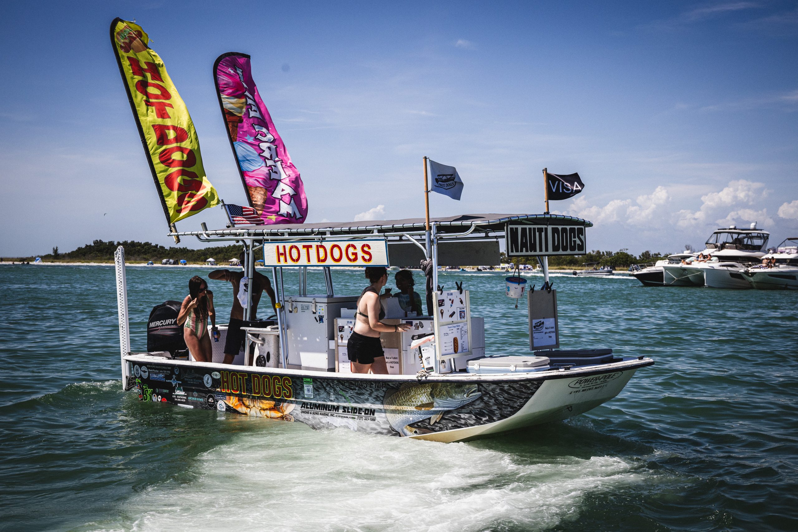 All aboard the floating food industry feeding Tampa Bay boaters