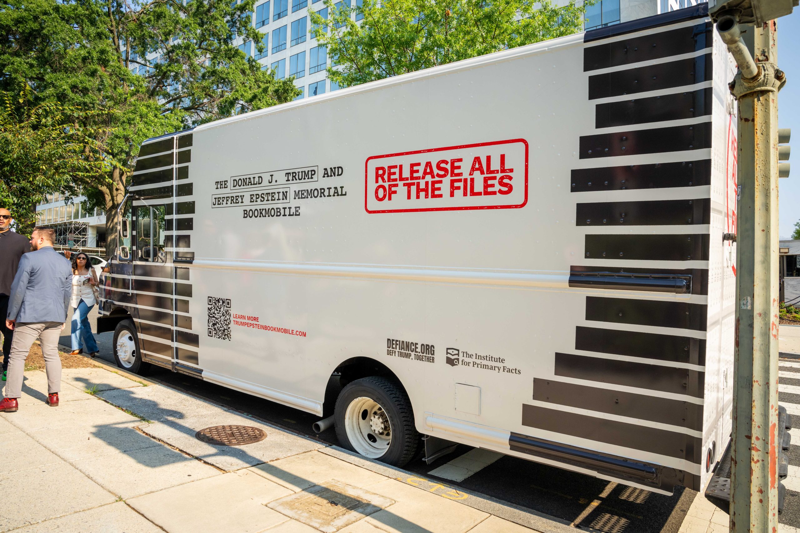 The Trump-Epstein bookmobile is coming to Tampa Bay next week